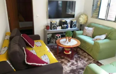 Casa térrea com 110m² localizado no jardim stella em santo andré- sp.