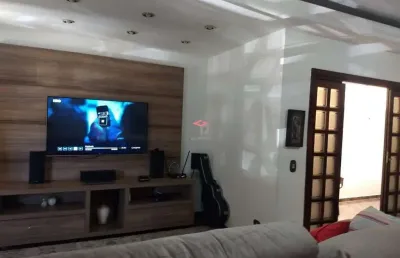 Sobrado à venda 4 quartos 1 suíte 6 vagas marajoara - santo andré - sp