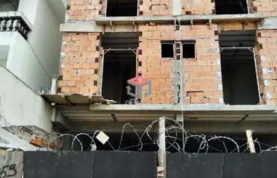 Cobertura à venda 2 quartos 1 suíte 1 vaga camilópolis - santo andré - sp