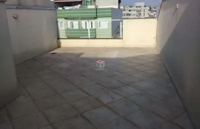 Cobertura à venda 2 quartos 1 vaga camilópolis - santo andré - sp