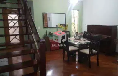 Sobrado à venda 4 quartos 2 suítes 4 vagas assunção - santo andré - sp