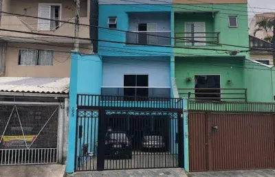 Sobrado à venda 3 quartos 1 suíte 4 vagas eldízia - santo andré - sp