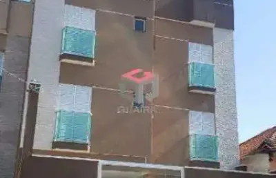 Cobertura à venda com 2 dormitórios, 1 vaga, camilópolis - santo andré/sp.