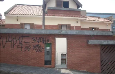 Sobrado à venda 3 quartos 3 vagas bastos - santo andré - sp