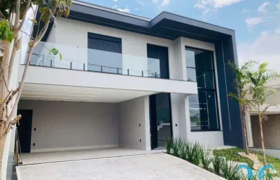 Sobrado à venda em valinhos, jardim são marcos, com 3 suítes, com 256 m², residencial vila do sol