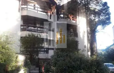 Apartamento mobiliado para venda em campos do jordão, jardim do embaixador, 2 dormitórios, 1 suíte, 2 banheiros, 1 vaga
