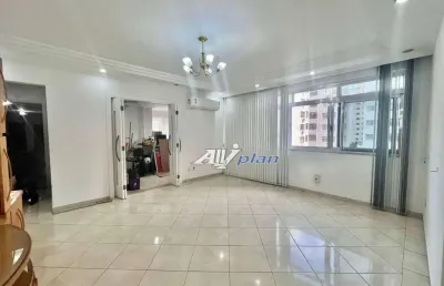 Apartamento com 3 dormitórios para alugar, 144 m² por r$ 7.500,00/mês - gonzaga - santos/sp