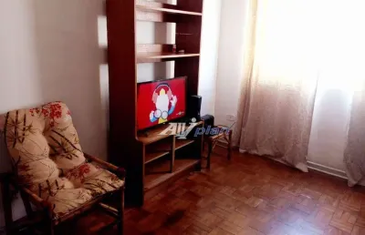 Apartamento com 1 dormitório para alugar por r$ 2.800,00/mês - gonzaga - santos/sp