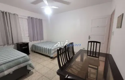 Apartamento com 1 dormitório para alugar por r$ 2.500,00/mês - gonzaga - santos/sp