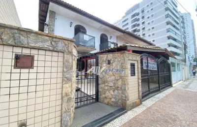 Casa para alugar, 285 m² por r$ 12.000/mês - ponta da praia - santos/sp
