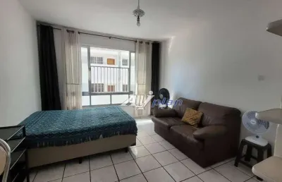 Kitnet com 1 dormitório para alugar por r$ 2.300,00/mês - gonzaga - santos/sp