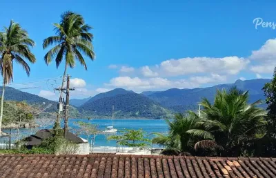 Lázaro/sununga - apartamento com 3 dormitórios, 2 vagas. a 50 metros das praias.