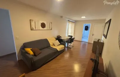 Santo andré - campestre : apartamento a venda 3 dorms suíte 2 vagas : mobiliado