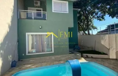 Casa com 4 quartos sendo 2 suítes área gourmet e piscina no villa branca