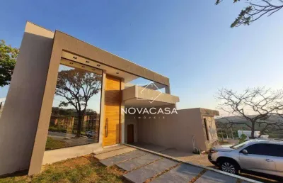 Casa com 4 dormitórios à venda, 250 m² por r$ 1.850.000,00 - condomínio real monte ville - lagoa santa/mg