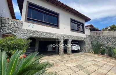 Casa com 4 dormitórios à venda, 260 m² por r$ 1.350.000,00 - itapoã - belo horizonte/mg