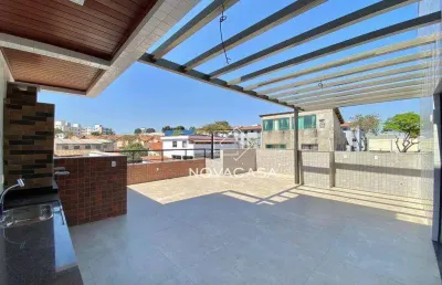 Cobertura linear com 3 dormitórios à venda, 71 m² por r$ 1.320.000 - itapoã - belo horizonte/mg