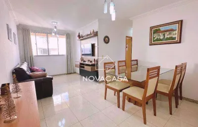 Apartamento com 3 dormitórios à venda, 80 m² por r$ 420.000,00 - planalto - belo horizonte/mg