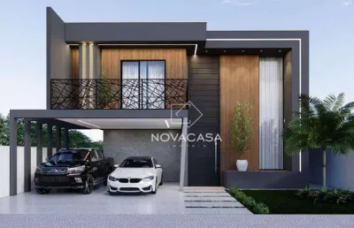Casa com 4 dormitórios à venda, 252 m² por r$ 1.870.000,00 - gran park  - vespasiano/mg