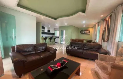 Casa com 3 dormitórios à venda, 400 m² por r$ 1.200.000,00 - letícia - belo horizonte/mg