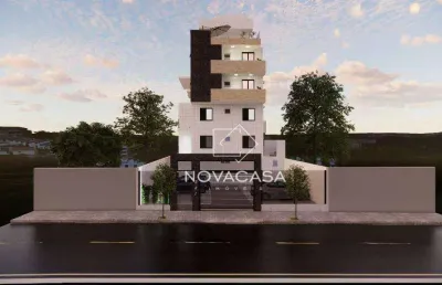 Cobertura à venda, 107 m² por r$ 580.000,00 - santa branca - belo horizonte/mg