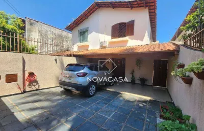 Casa com 3 dormitórios à venda, 168 m² por r$ 880.000,00 - planalto - belo horizonte/mg