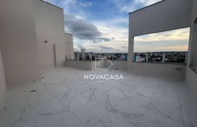 Cobertura com 2 dormitórios à venda, 108 m² por r$ 725.000,00 - santa branca - belo horizonte/mg