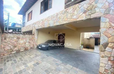 Casa com 4 dormitórios à venda, 222 m² por r$ 750.000,00 - planalto - belo horizonte/mg