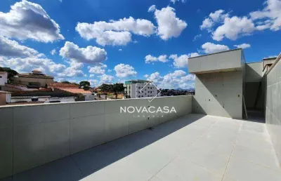 Cobertura com 3 dormitórios à venda, 96 m² por r$ 580.000,00 - santa mônica - belo horizonte/mg