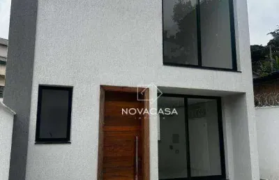 Casa com 3 dormitórios à venda, 125 m² por r$ 990.000,00 - santa cruz - belo horizonte/mg