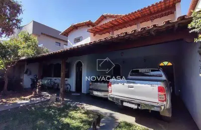 Casa com 4 dormitórios à venda, 308 m² por r$ 1.200.000,00 - jardim atlântico - belo horizonte/mg