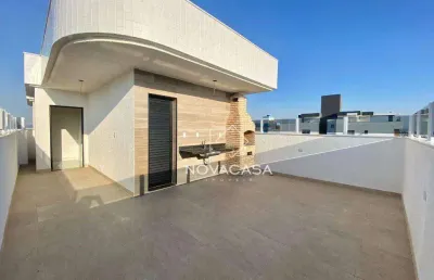 Cobertura com 4 dormitórios à venda, 137 m² por r$ 1.100.000,00 - santa mônica - belo horizonte/mg