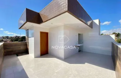 Cobertura à venda, 76 m² por r$ 390.000,00 - piratininga (venda nova) - belo horizonte/mg