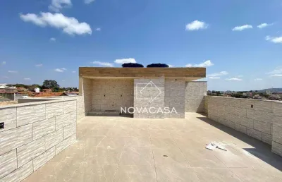 Cobertura com 3 dormitórios à venda, 156 m² por r$ 700.000 - planalto - belo horizonte/mg
