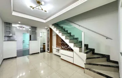 Casa com 2 dormitórios à venda, 55 m² por r$ 449.000,00 - santa amélia - belo horizonte/mg