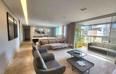 Apartamento com 4 dormitórios à venda, 281 m² por r$ 4.450.000,00 - anchieta - belo horizonte/mg