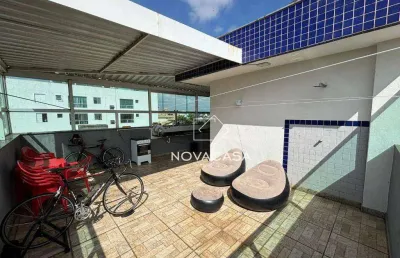 Cobertura com 2 dormitórios à venda, 140 m² por r$ 570.000,00 - heliopolis - belo horizonte/mg