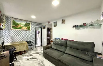 Apartamento com 2 dormitórios à venda, 59 m² por r$ 210.000,00 - são joão batista - belo horizonte/mg