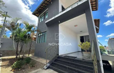 Casa com 4 dormitórios à venda, 278 m² por r$ 1.500.000,00 - são joão batista - belo horizonte/mg