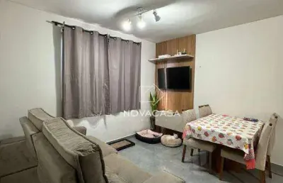 Apartamento com 2 dormitórios à venda, 50 m² por r$ 180.000,00 - nova pampulha - vespasiano/mg
