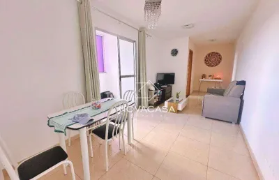 Apartamento com 3 quartos, suíte, varanda e 2 vagas.