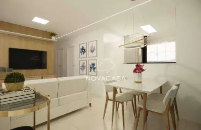 Apartamento garden com 2 dormitórios à venda, 70 m² por r$ 214.900,00 - porto seguro - ribeirão das neves/mg