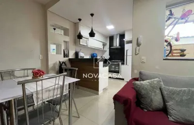Casa com 2 dormitórios à venda, 62 m² por r$ 360.000 - santa branca - belo horizonte/mg