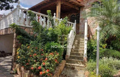 Casa com 4 dormitórios à venda, 182 m² por r$ 1.270.000,00 - santa mônica - belo horizonte/mg