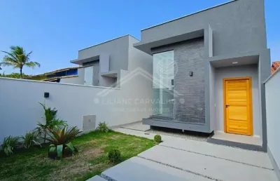 Casa para venda em maricá, jardim atlântico leste (itaipuaçu), 3 dormitórios, 1 suíte, 2 banheiros, 2 vagas