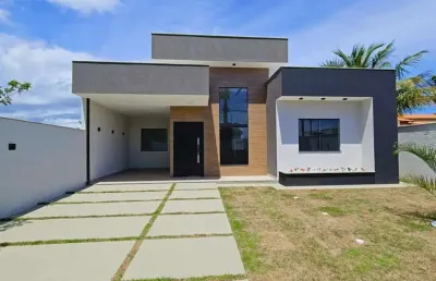 Casa para venda em maricá, jardim atlântico leste (itaipuaçu), 3 dormitórios, 1 suíte, 2 banheiros, 3 vagas