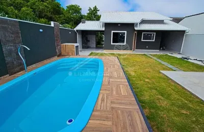 Casa para venda em maricá, jardim atlântico oeste (itaipuaçu), 3 dormitórios, 1 suíte, 2 banheiros, 3 vagas