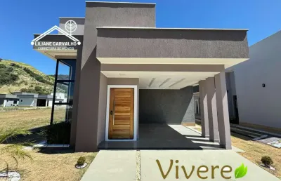 Casa em condomínio para venda em maricá, são josé do imbassaí, 3 dormitórios, 1 suíte, 2 banheiros, 2 vagas