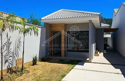 Casa para venda em maricá, barroco (itaipuaçu), 2 dormitórios, 1 suíte, 2 banheiros, 2 vagas
