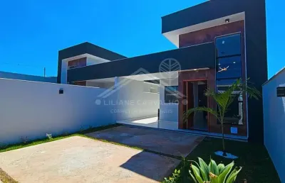 Casa para venda em maricá, jardim atlântico leste (itaipuaçu), 3 dormitórios, 1 suíte, 2 banheiros, 2 vagas